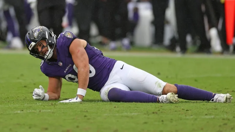 REPORT: Torn Achilles for Ravens TE Durham Smythe ending his first season in Baltimore