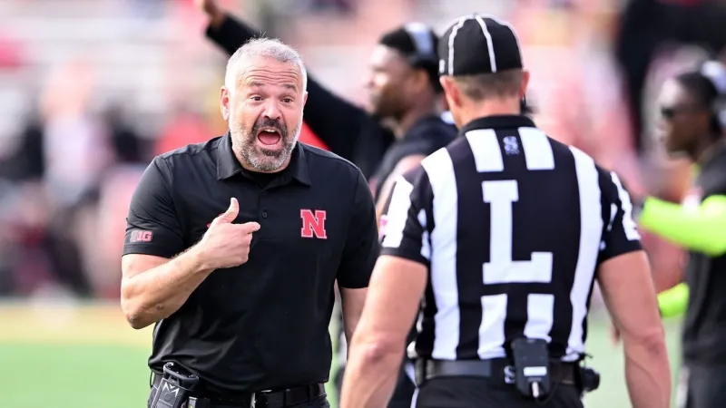 Big Ten won't discipline Maryland-Nebraska officiating crew or fine Rhule for postgame