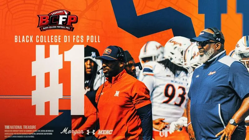 Morgan State Claims No. 1 Spot in Black College Football Poll
