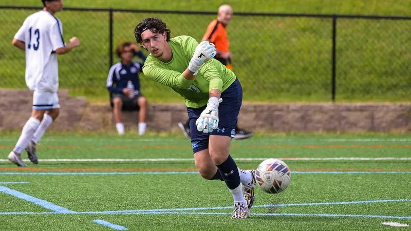 Men's Soccer Falls to League-Leading Abington