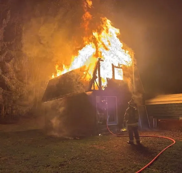 Notice of Investigation: Structure Fire Accidental 405 Main Street, Deer Park, Garrett County