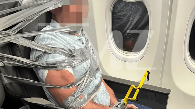 Man indicted after duct-taped flight disturbance led to diversion at BWI Airport