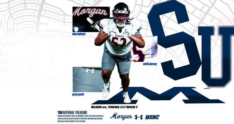 Morgan State Set to Spoil Tennessee's Homecoming Party in White and Gray Combo