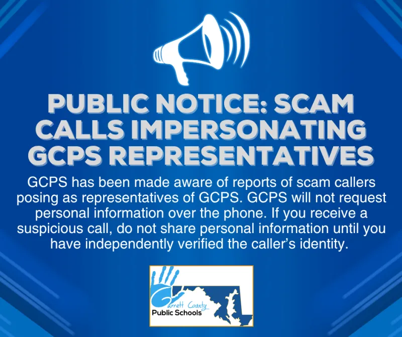 Public Notice: Scam Calls Impersonating GCPS Representatives