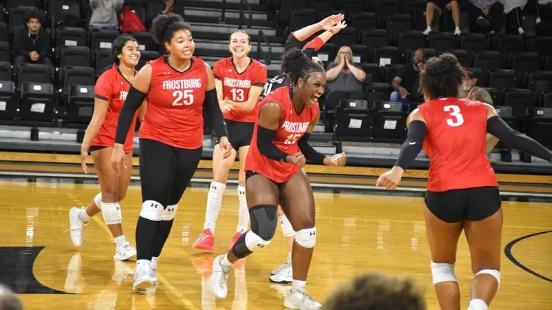 Five Set Thriller Takes Volleyball to Homecoming Friday Win Over WVWC