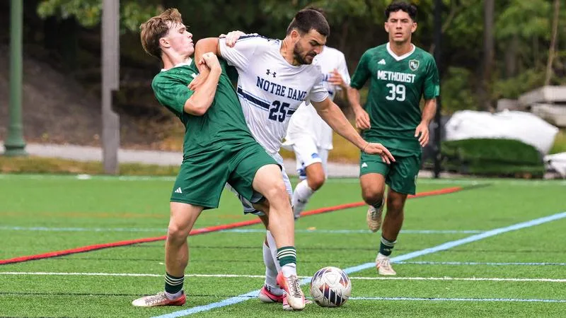 Men's Soccer Falls in Close Contest to Keystone
