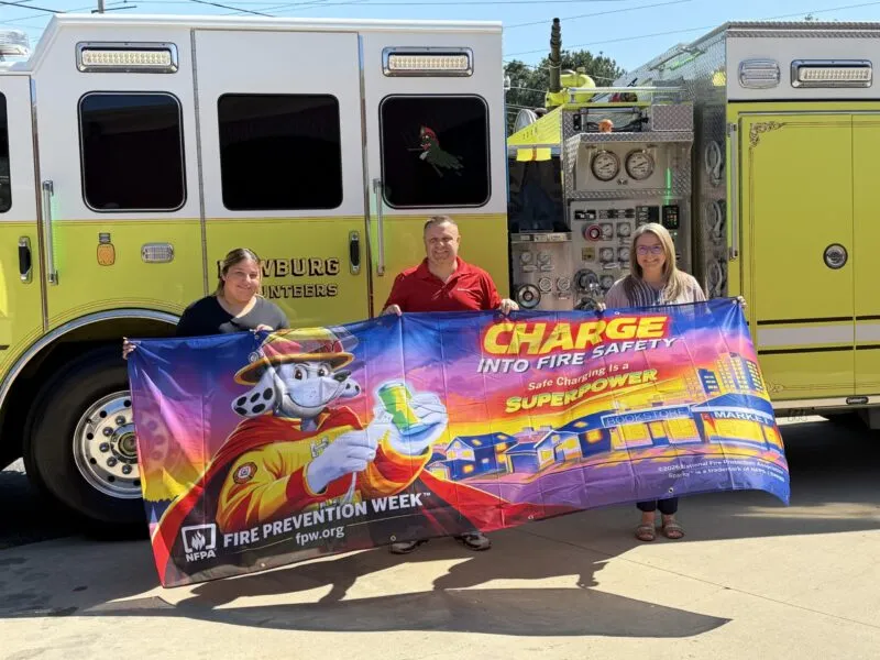 Newburg Fire Department Teams Up with State Farm and the National Fire Protection Association During Fire Prevention Week