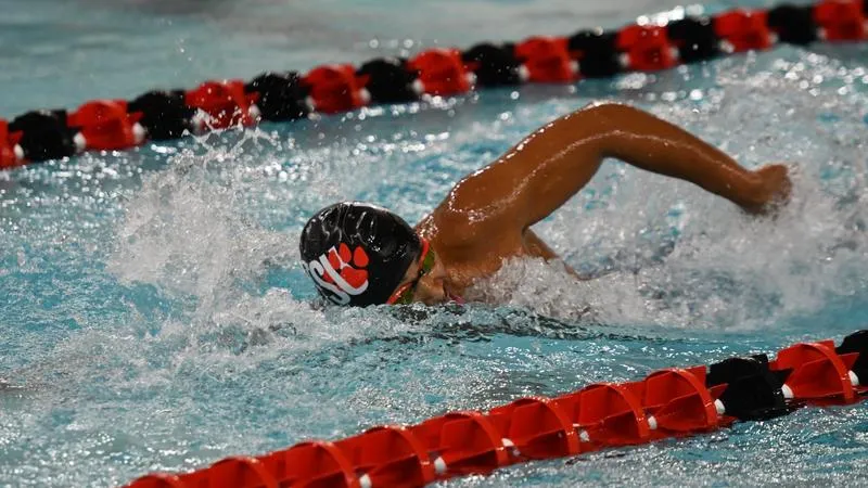 Late Wins for Hays, Free Relay Squad Give Men's Swimming Victory Over Senators