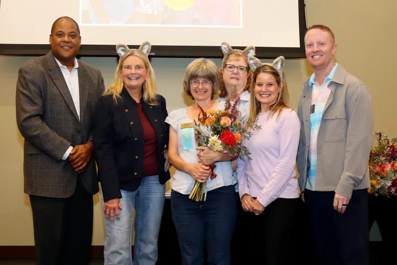 Harford County Public Library honors 50 staff members for service anniversaries at annual Staff Day