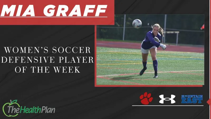 Graff Takes First Career Defensive Player of the Week Honor for Women's Soccer
