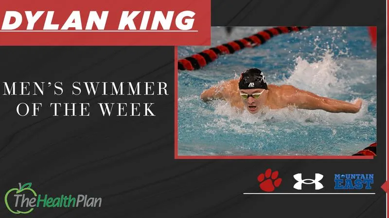 King Earns Men's Swimming's First MEC Weekly Award of the Season