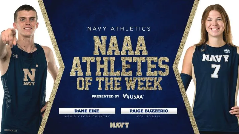 Eike, Buzzerio Named NAAA Athletes of the Week