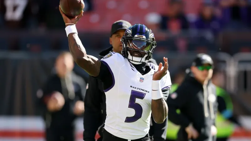 Ravens inactives @ Browns; still no QB Jackson or C Jurgens, but WR Lane returns-IR-wrist