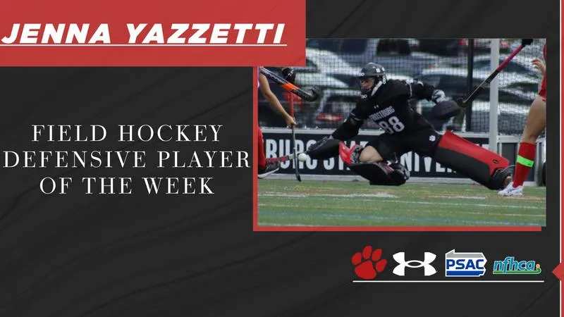 Yazzetti Named PSAC and NFHCA Defensive Player of the Week