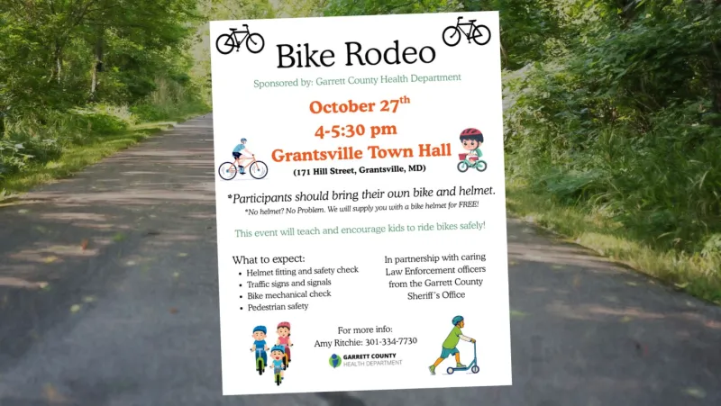 Health Department Hosting Bike Rodeo Oct. 27 in Grantsville