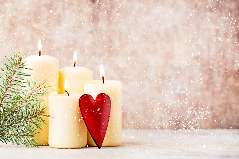 Christmas card greetings for the grieving