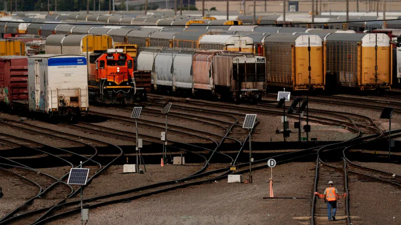 How could a potential rail strike impact Mainers?