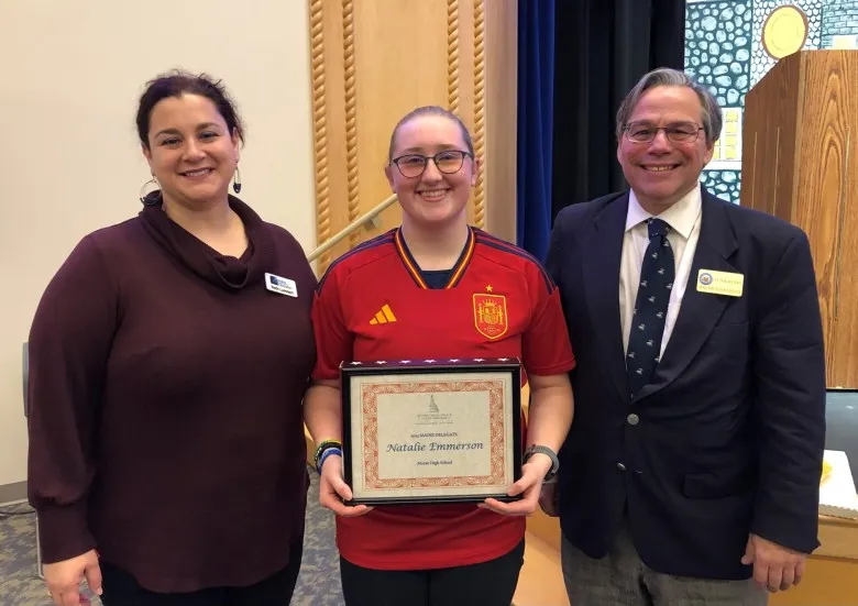 Bath high school senior tapped for prestigious U.S. Senate Youth Program