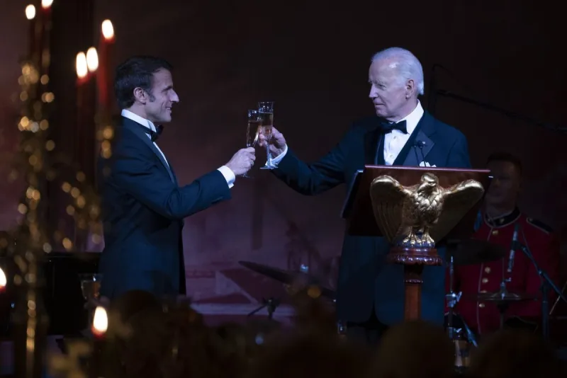 Biden hosts French President Emmanuel Macron in first State Dinner at White House