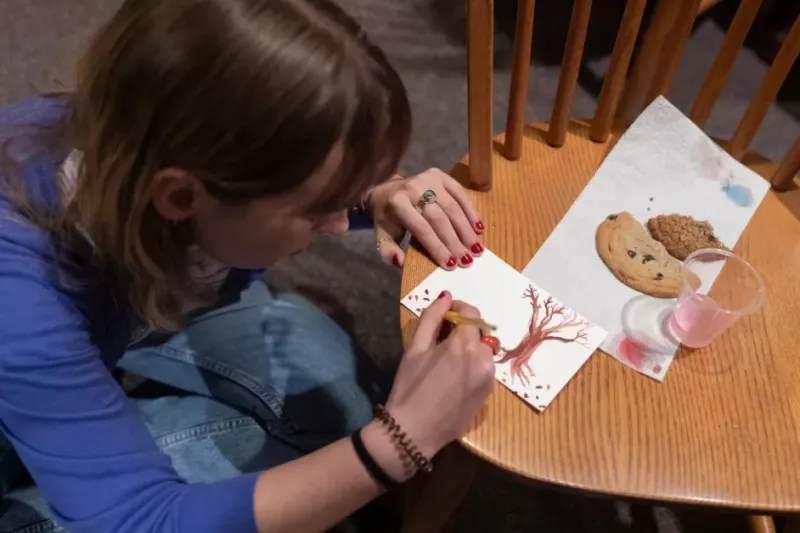 Color these Bates students grateful