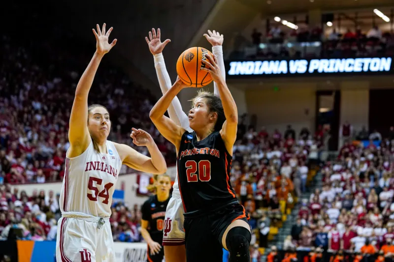 Princeton women pull away from hard-fighting UMaine in 2nd half