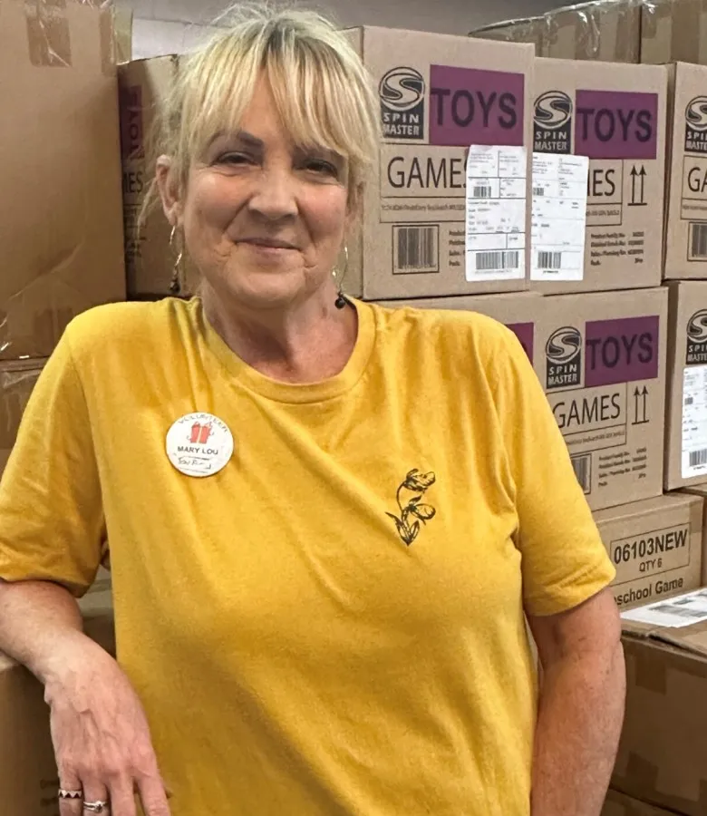 Volunteer grew up rooting for the toy fund