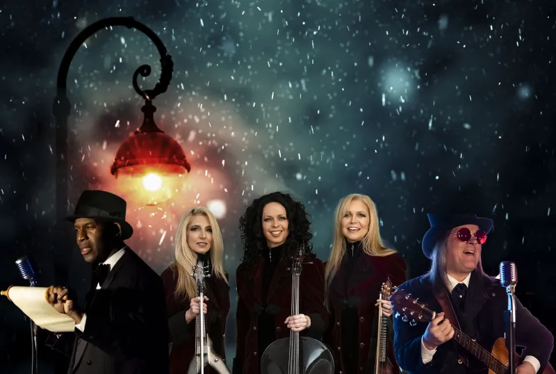 Holiday music blossoms at Husson University's Gracie Theatre with Cellophane Flowers