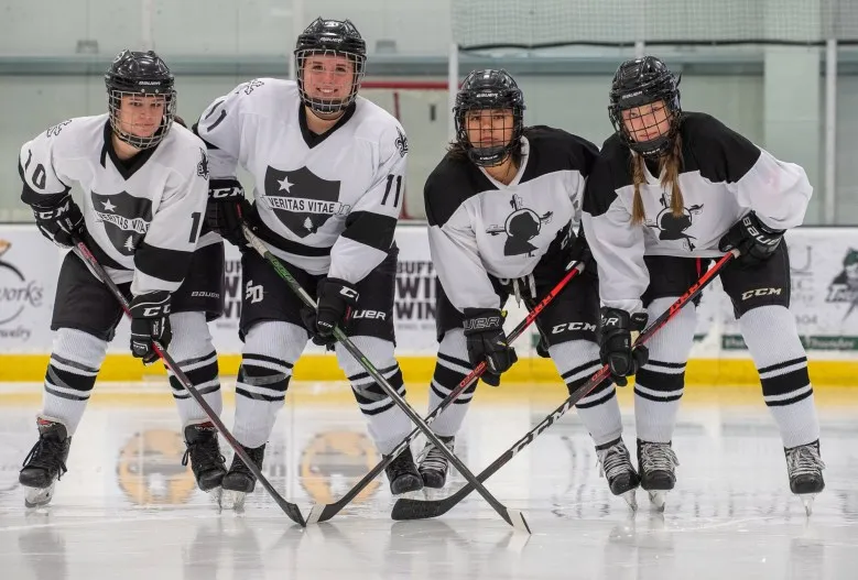 Girls hockey: Ice time aplenty for Saints' defensive trio