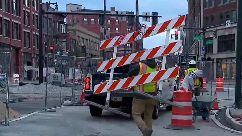 Portland's Free Street still not fully open