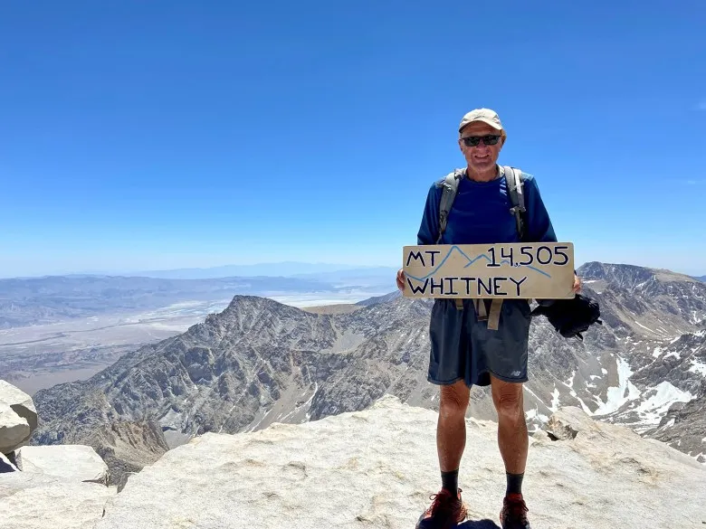 Mainer becomes one of the oldest hikers to complete Pacific Crest Trail