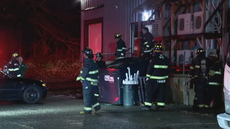 Cannabis growing facility catches fire in Gorham