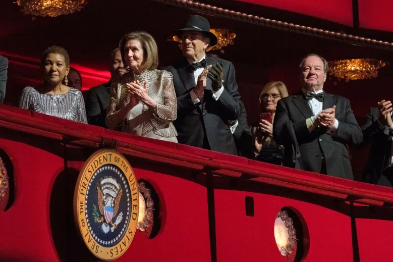 Paul Pelosi attends Kennedy Center Honors in first public appearance since attack