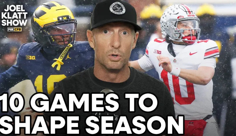 Ten Games That Will Define The 2026 College Football Season