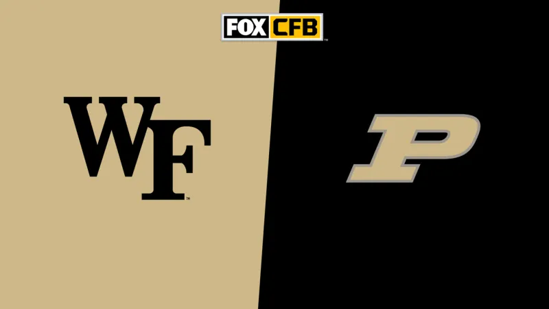 How to Watch Wake Forest vs. Purdue: TV Channel, Live Stream, Time