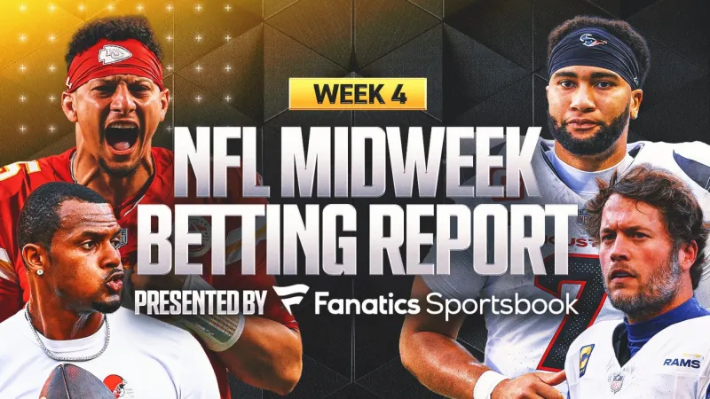 NFL Week 4 Betting Report: Books Being Flooded With Rams Money