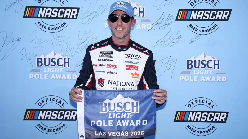 2026 NASCAR Chase Odds: Pole-sitter Denny Hamlin Favorite For Las Vegas