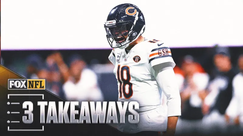 Bears Hold Off Manic Falcons Comeback: 3 Takeaways From Chicago's Win