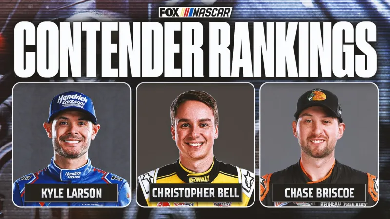 NASCAR Contender Rankings: The Heat Is On Kyle Larson As Drivers Close In