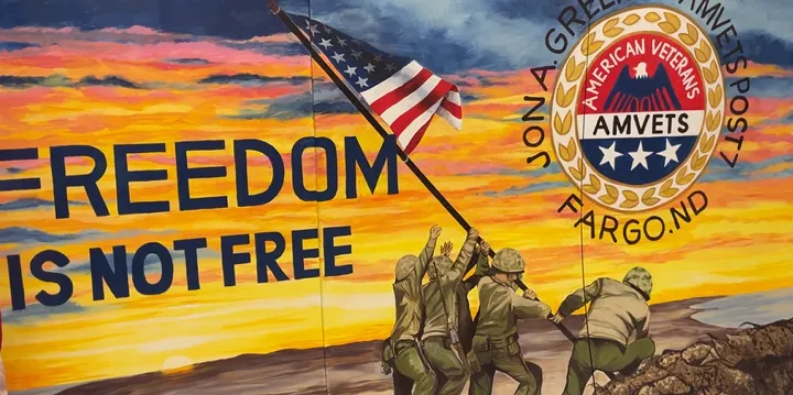Fifth Mural for Exterior of Fargo AMVETS Unveiled