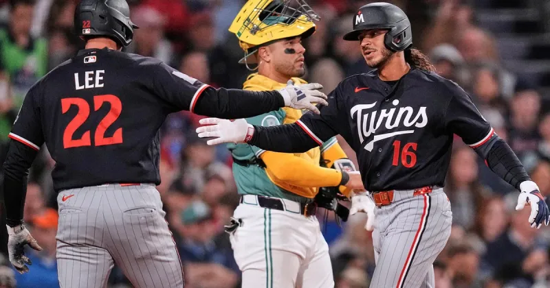 Two-run homers by Buxton and Martin help Twins rally to beat Red Sox 8-6