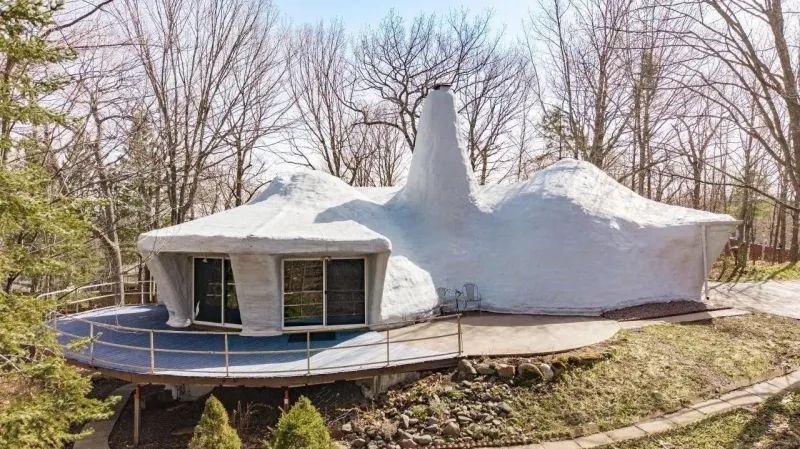 Duluth's iconic foam dome "Flintstone House" hits the market