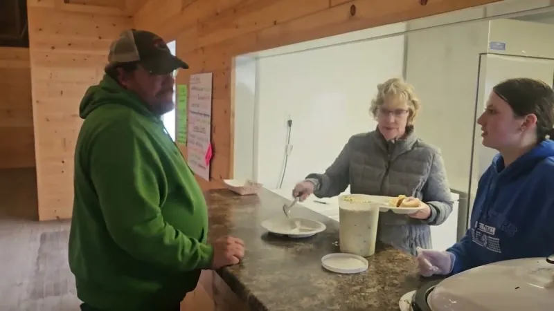 Jenniges family's Brat Fest is a hit! At the Brooten Pavilion (VIDEO)