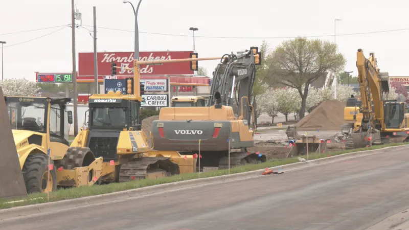 Intersection of University Drive and 32nd Avenue South in Fargo to close on Wednesday