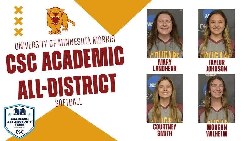 Four Softball Student-Athletes Earn CSC Academic All-District Honors