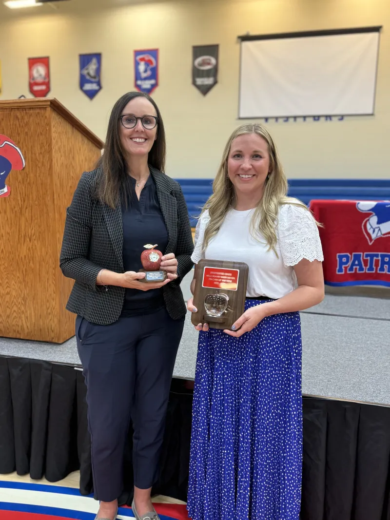 Bass, Metzger recognized as H-BC Teacher of the Year, Friend of Education
