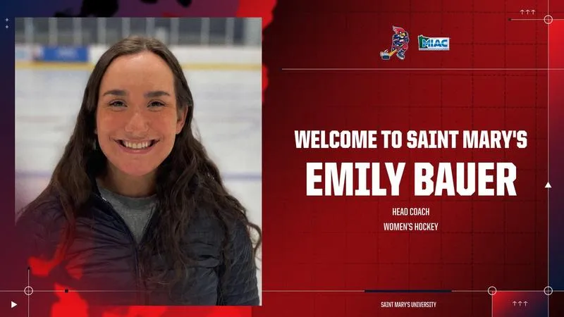 Emily Bauer Named Head Women's Hockey Coach