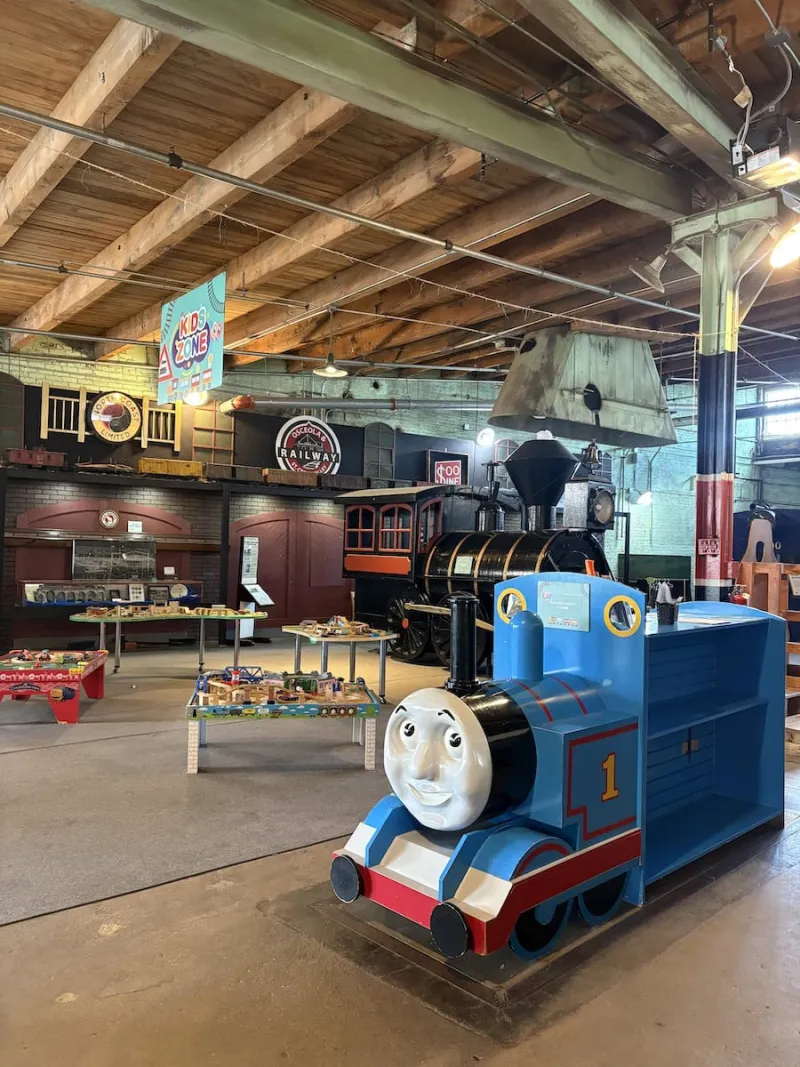 Tots and Trains at Jackson Street Roundhouse