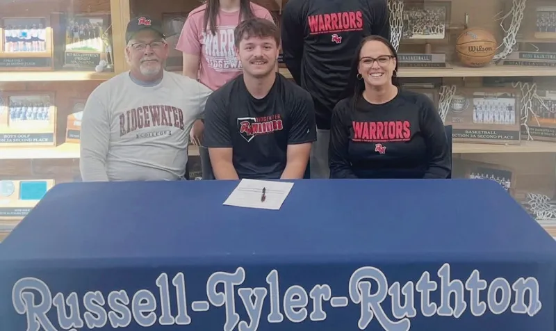 COLLEGE SIGNING: Wichmann to be a Warrior