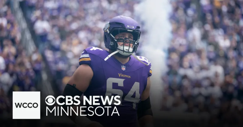 Blake Brandel stepping into the role of center for the Minnesota Vikings