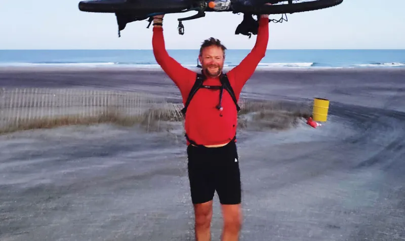IN THE NEWS: Hansen bicycles coast to coast
